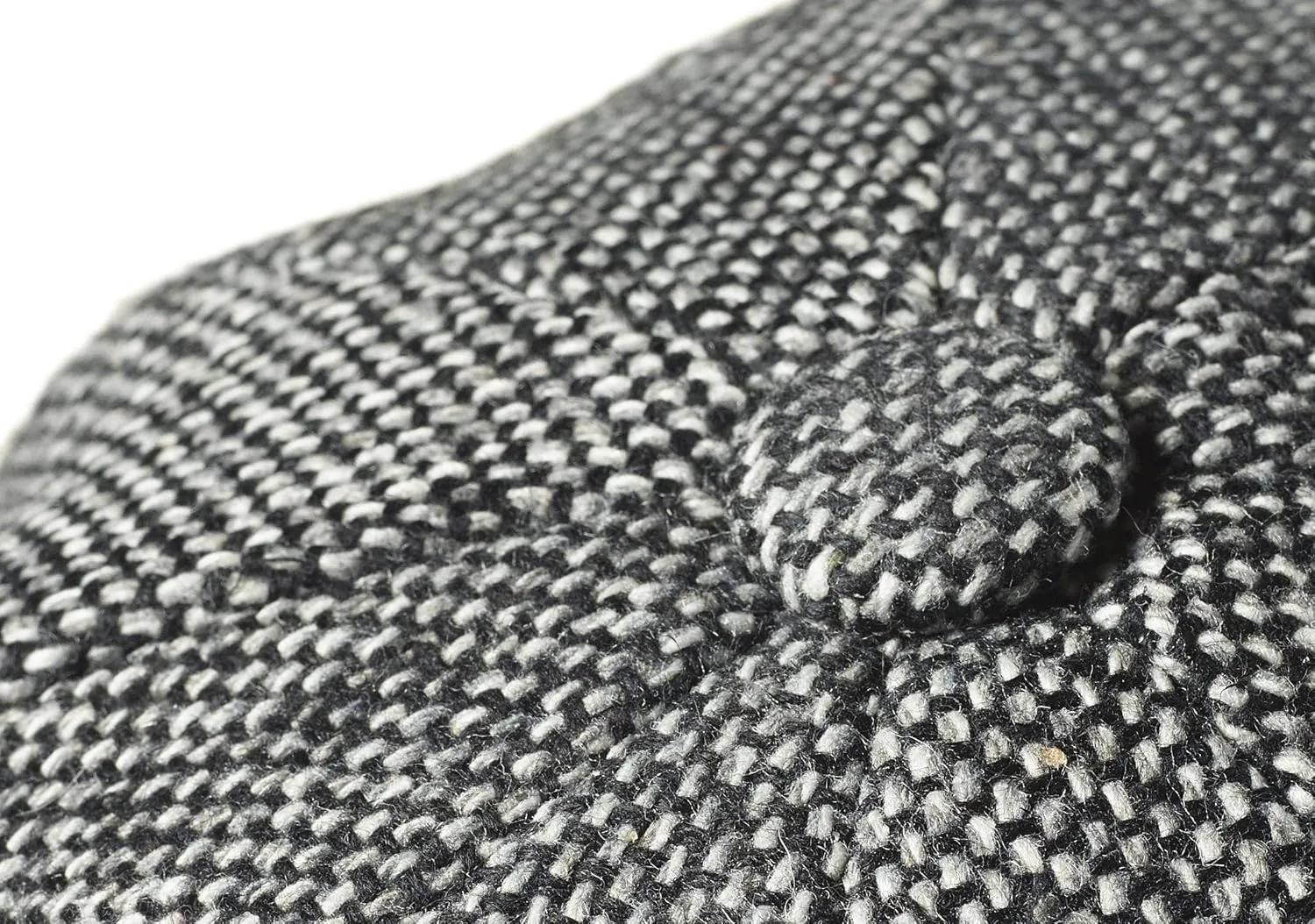 Men's 8 Piece 'Newsboy' Style Flat Cap Wool