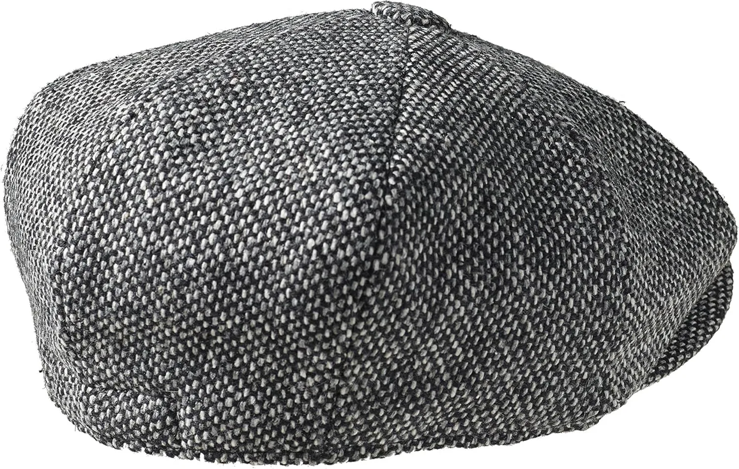 Men's 8 Piece 'Newsboy' Style Flat Cap Wool