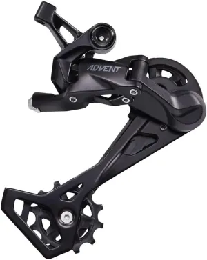 microSHIFT Advent Rear Derailleur - 9 Speed, Medium Cage, Black
