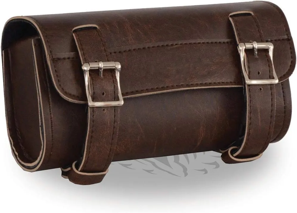 Milwaukee Performance MP8525RT Retro Brown 'Quick Release' PVC Two Buckle Tool Bag - One Size