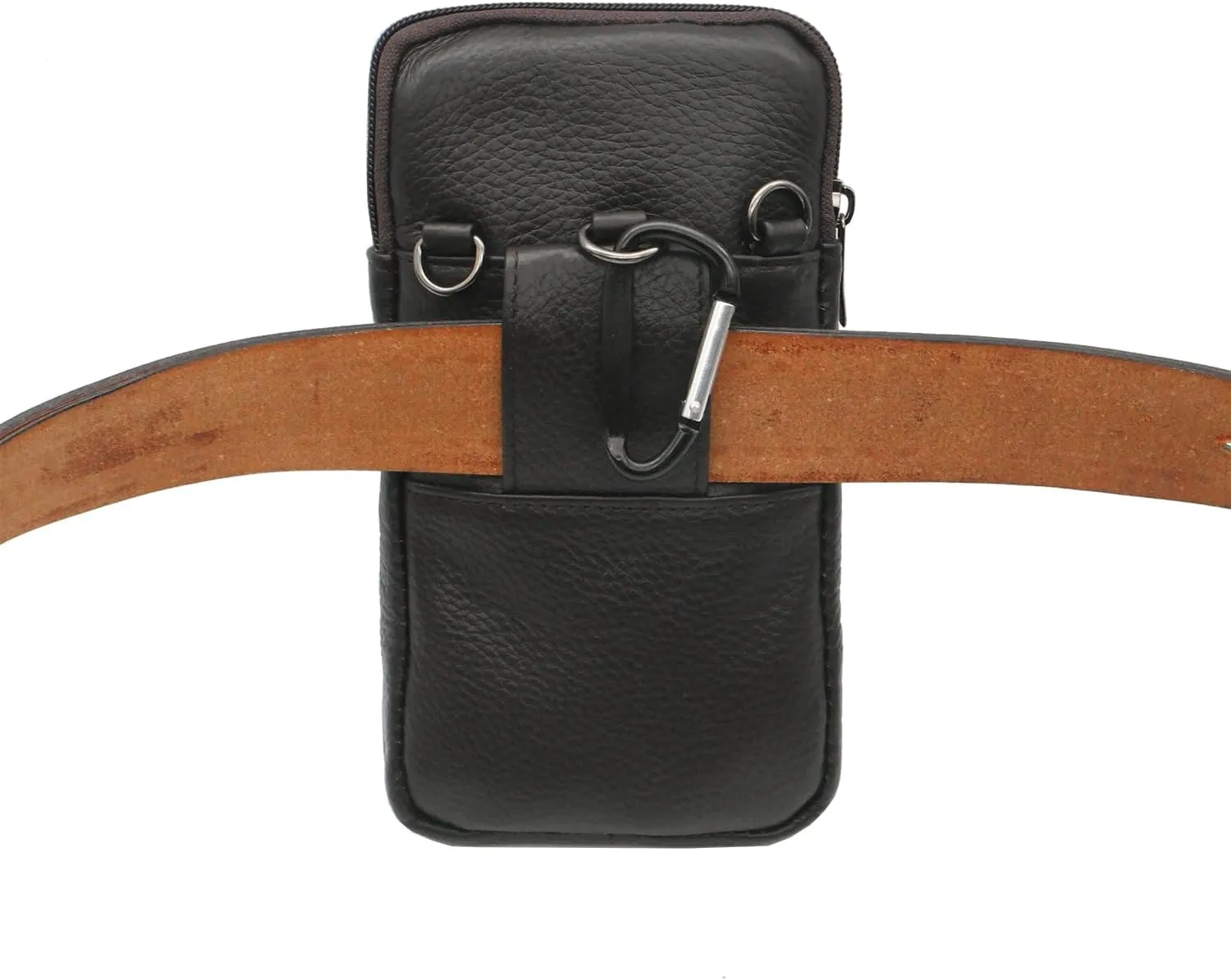 Mini Leather Messenger Bag Cellphone Shoulder Bag Pocket Money Purse Pouch Tool Bag Fanny Pack for Men Women