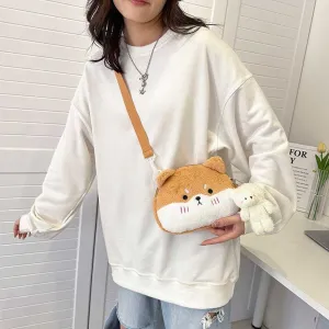 Mini Shiba Inu CrossBody Shoulder Bag