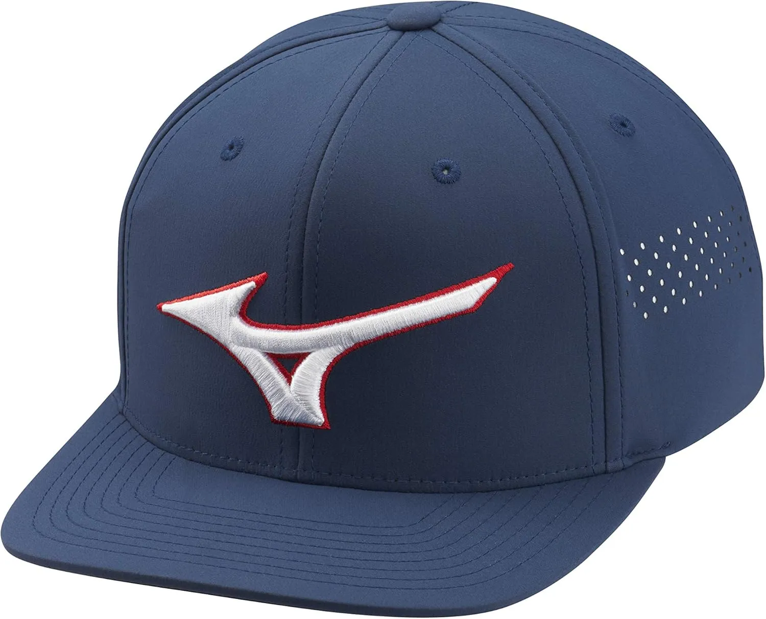 Mizuno Golf Tour Flat Snapback Hat
