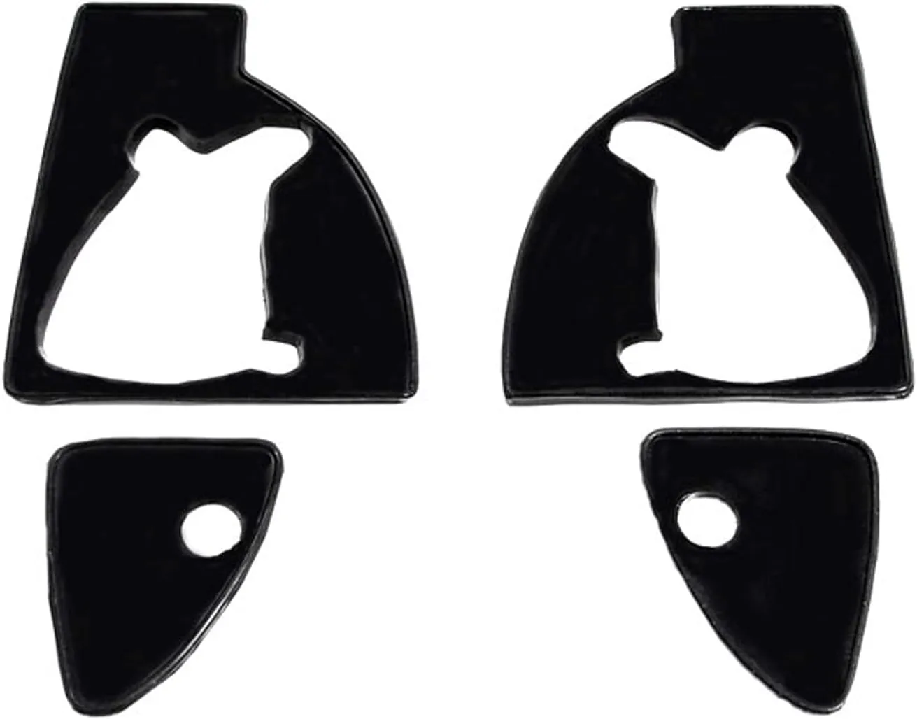 MP 1007-J Door Handle Beaded Mounting Pad Set Compatible with/Replacement for Mercury Montclair 1955-1956