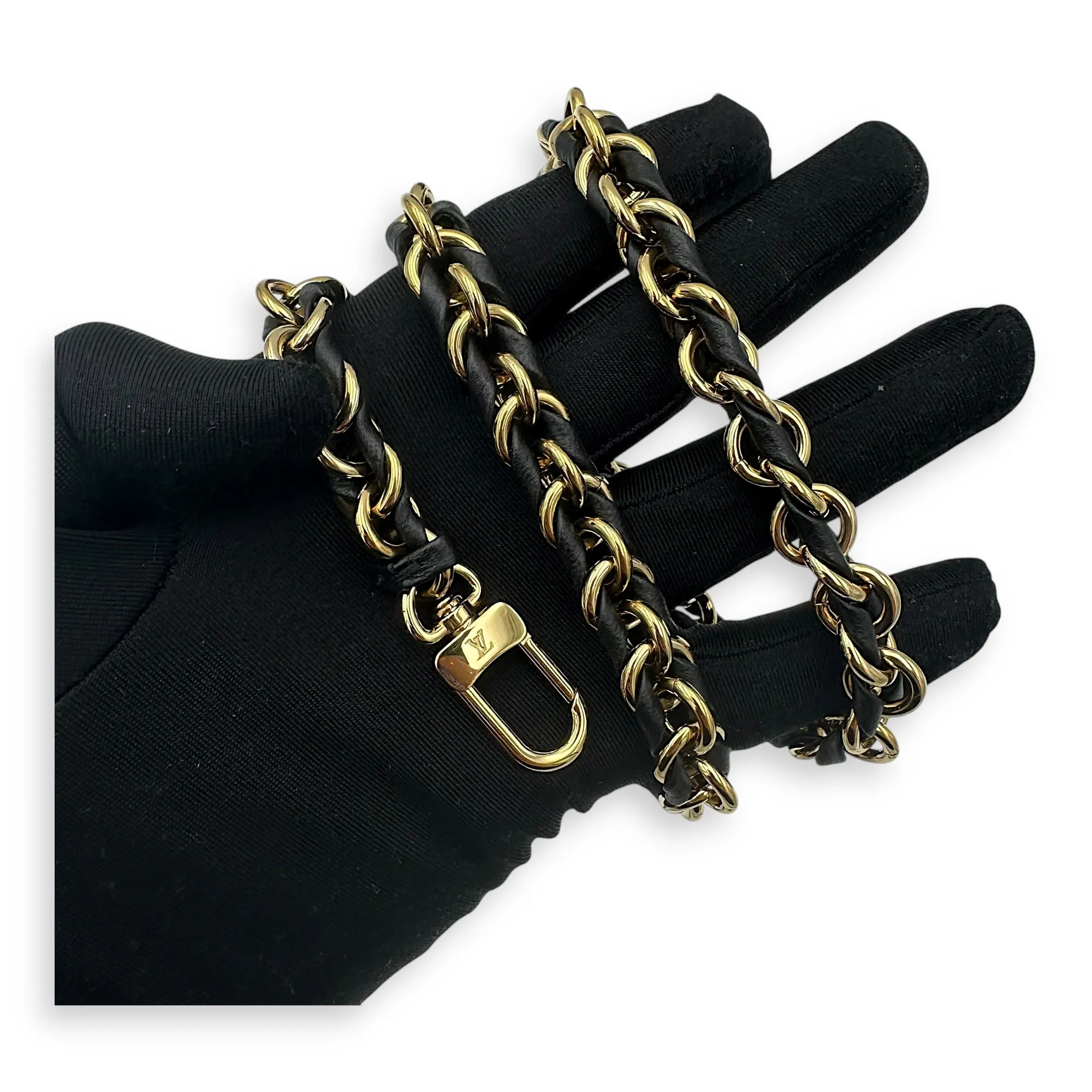 Multi-Pochette Accessoires Crossbody Bag  Black in Monogram Empreinte Leather , Gold Hardware