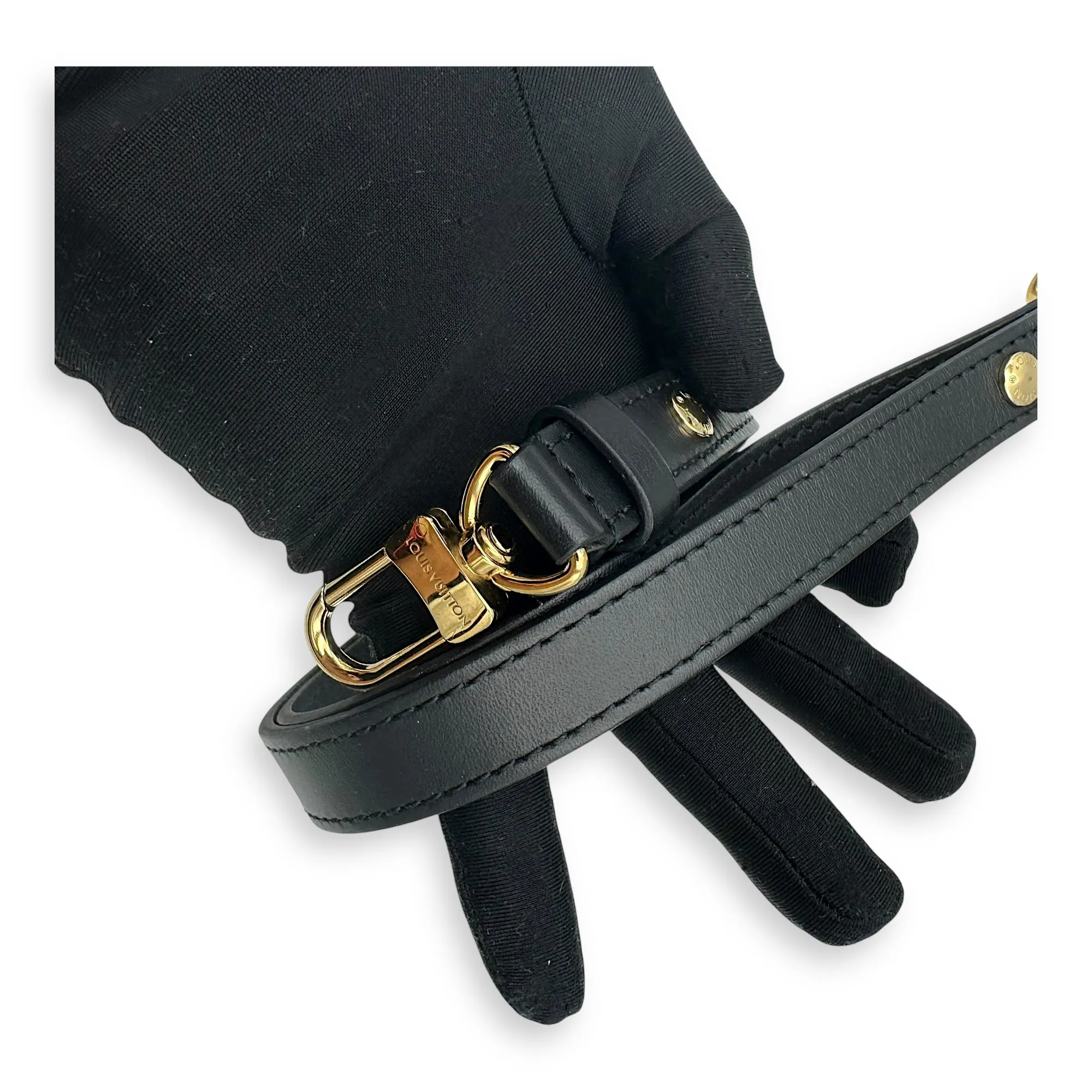 Multi-Pochette Accessoires Crossbody Bag  Black in Monogram Empreinte Leather , Gold Hardware