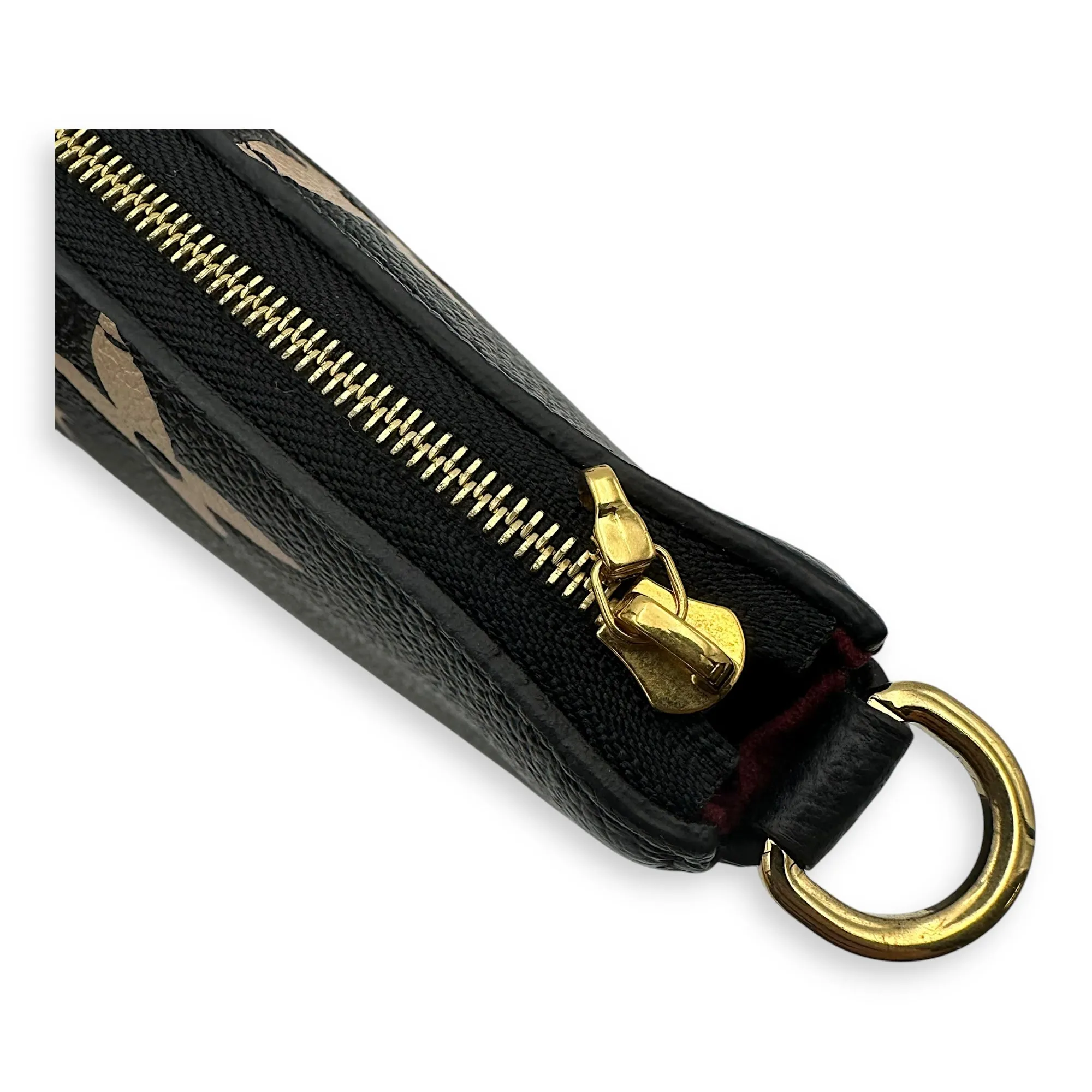 Multi-Pochette Accessoires Crossbody Bag  Black in Monogram Empreinte Leather , Gold Hardware