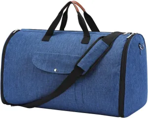 Multifunctional Suit Storage Bag Large Capacity Shoulder Bag with Shoes Compartments Handbag for Business and Travel