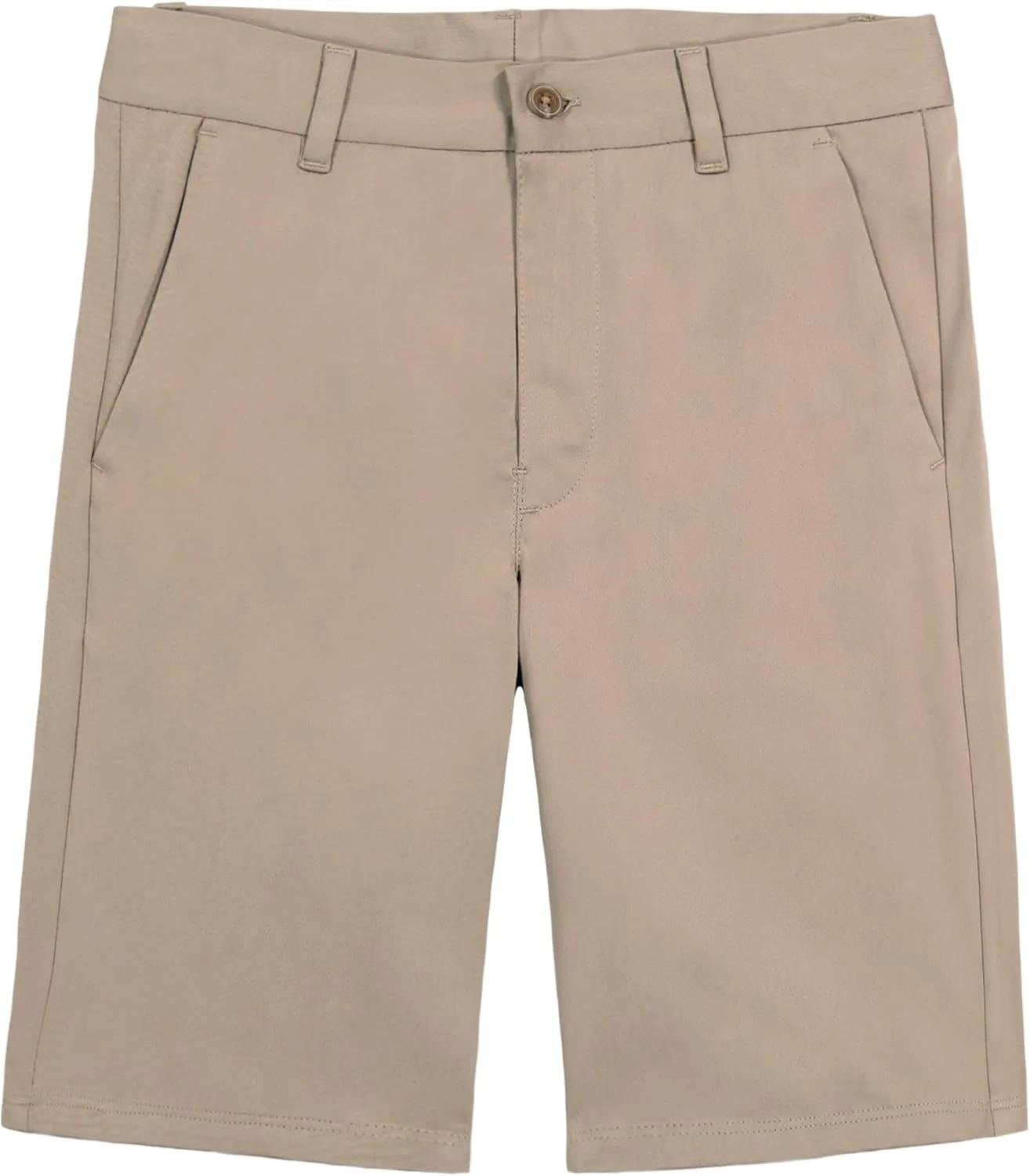 Nautica Boys' School Uniform Flat Front Twill Short