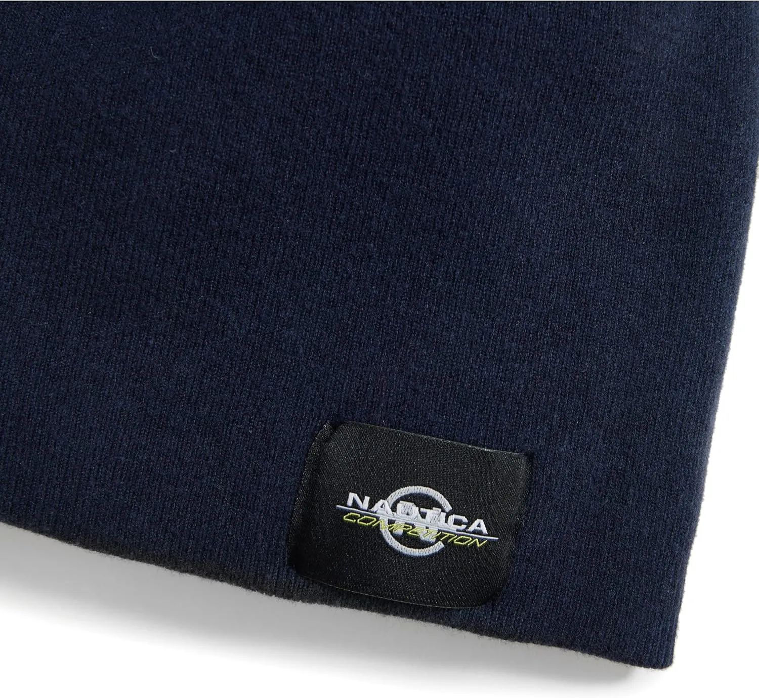 Nautica Men's Competition Sustainably Crafted Logo Beanie