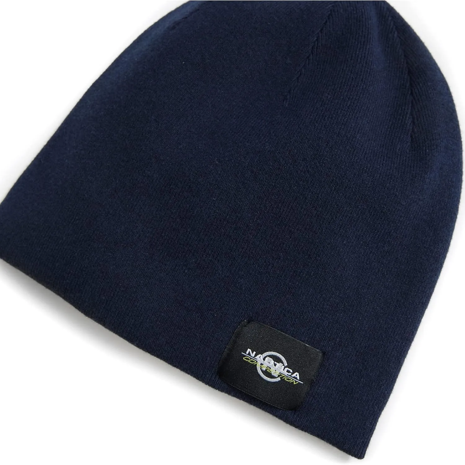 Nautica Men's Competition Sustainably Crafted Logo Beanie