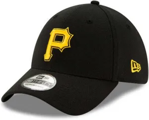 New Era Men's Pirates 39THIRTY Classic Alternate Cap Hat 39THIRTY Flex Fit Hat (Small/Medium) Black