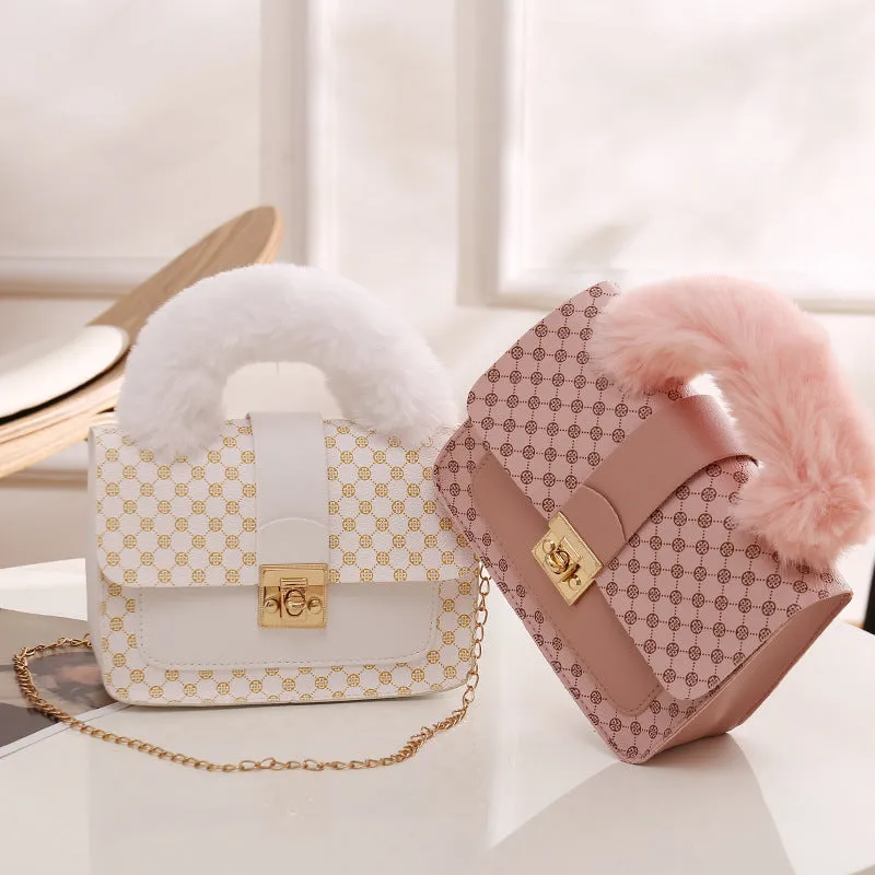 New Women's Classic Comfortable Printed Veet Crossbody Bags