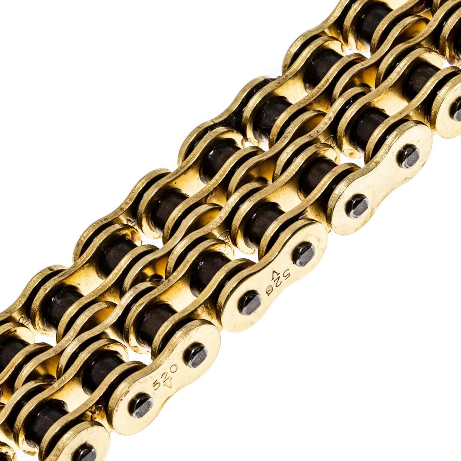 NICHE Gold 520 X-Ring Chain 100 Links with Connecting Master Link