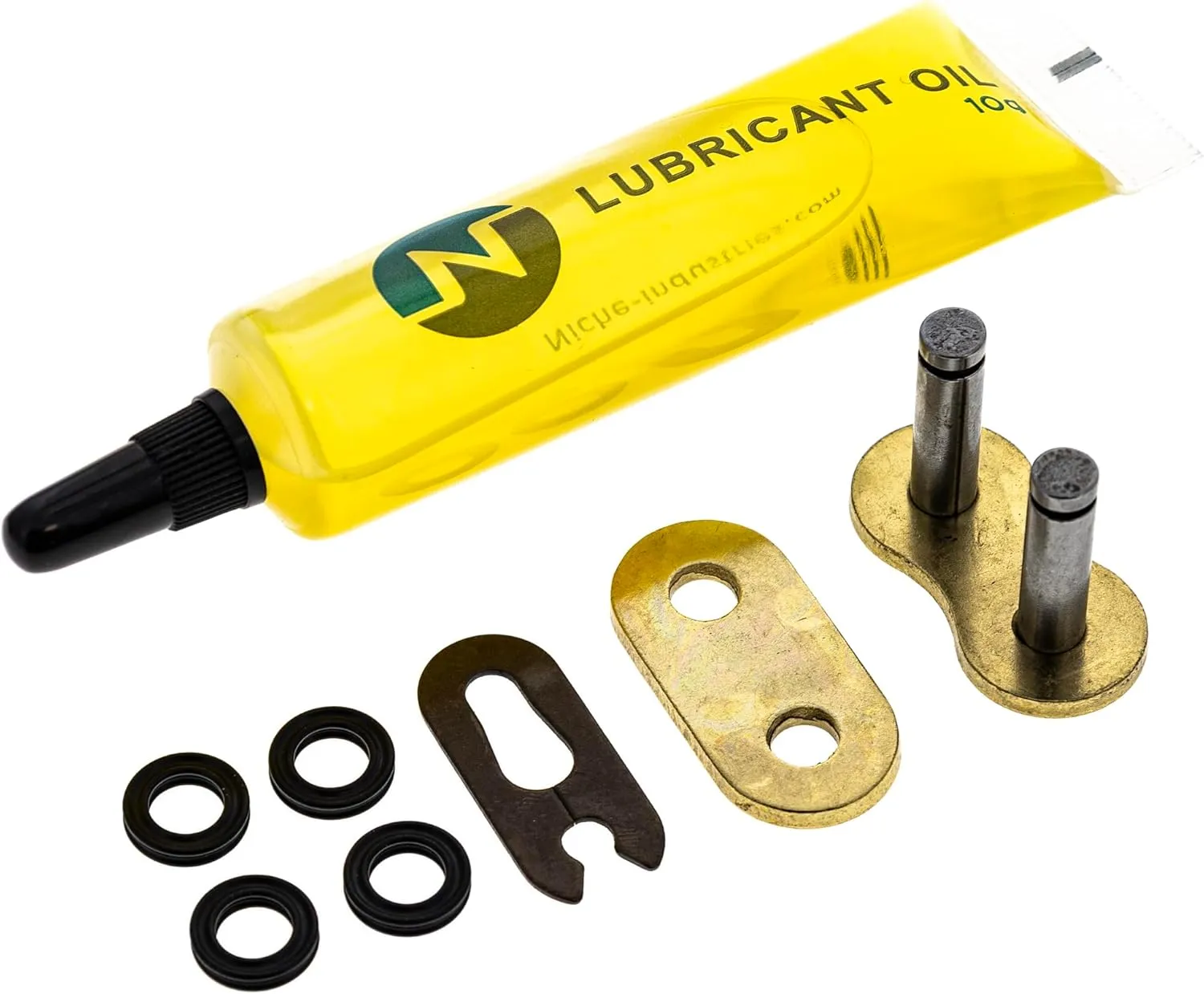 NICHE Gold 520 X-Ring Chain 100 Links with Connecting Master Link