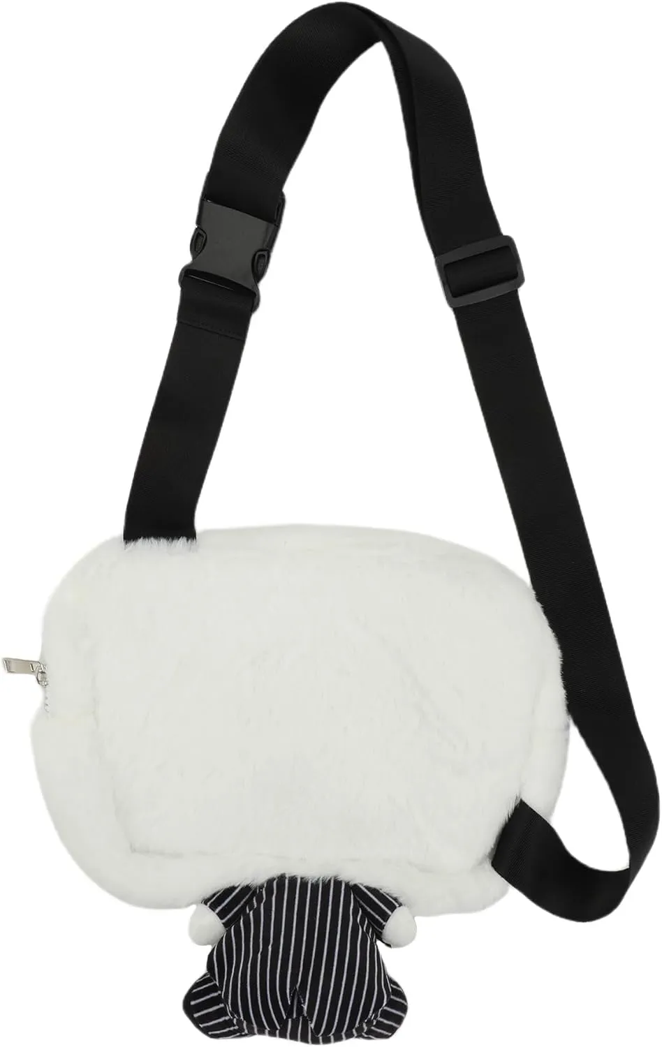 Nightmare Before Christmas Jack Skellington 9.5" Festie Bestie Plush Crossbody Hand Bag