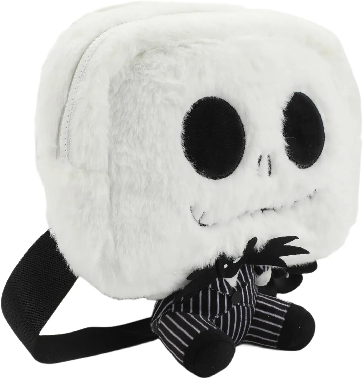 Nightmare Before Christmas Jack Skellington 9.5" Festie Bestie Plush Crossbody Hand Bag