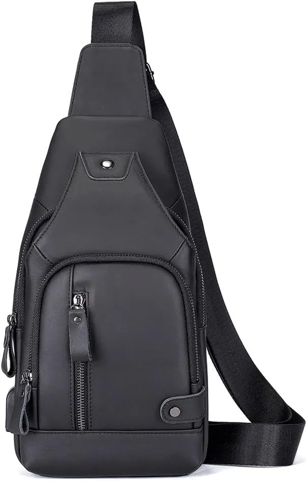 Outdoor Crossbody Bag Shoulder Bag Retro Men's Multi-functional Portable Chest Bag