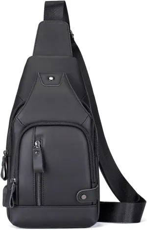 Outdoor Crossbody Bag Shoulder Bag Retro Men's Multi-functional Portable Chest Bag