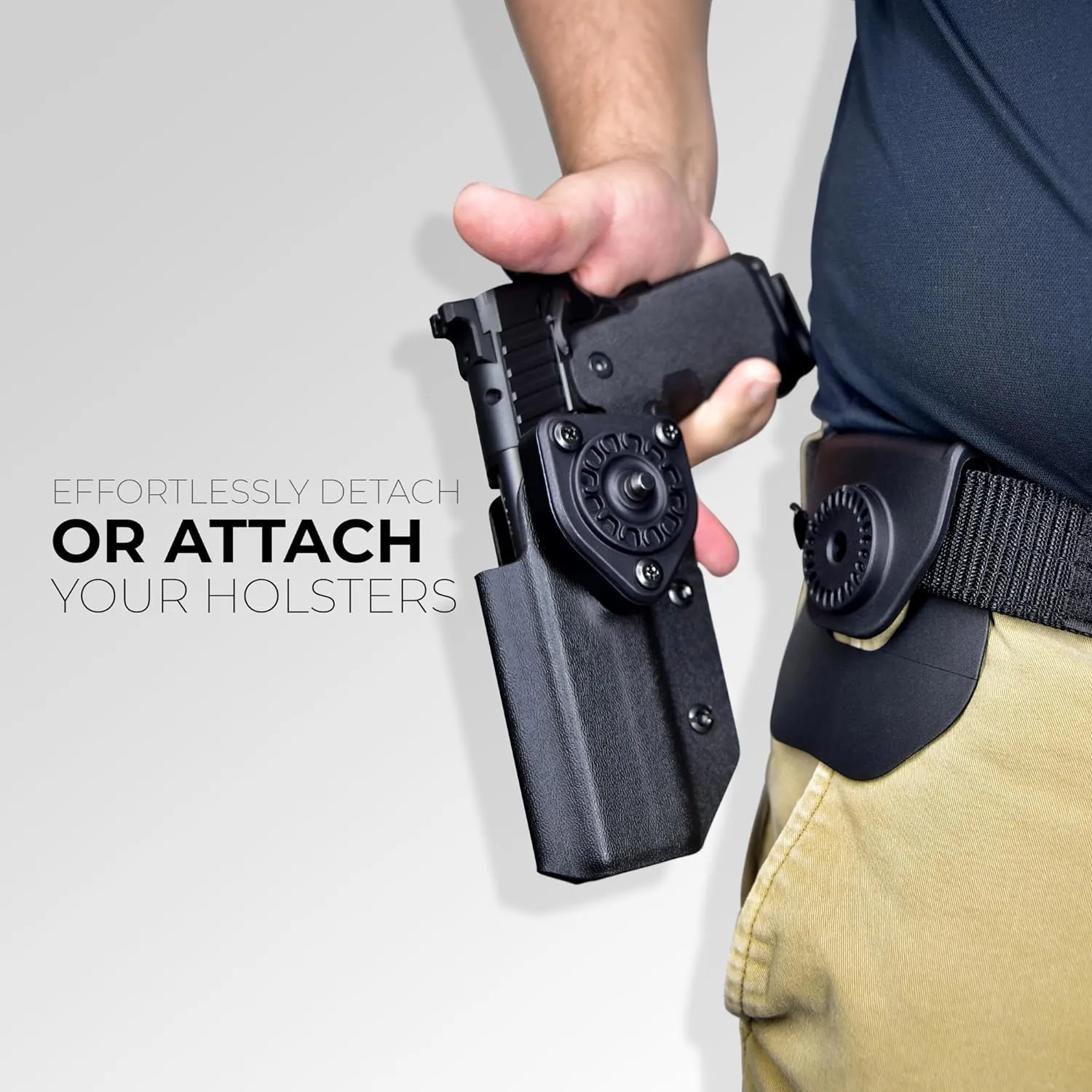 OWB Quick Release Paddle Holster fits Shadow Systems CR920 Combat