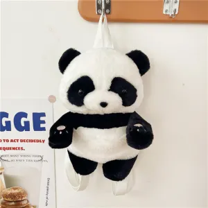 Panda Plush Cute Soft Figurine Doll Crossbody Bags