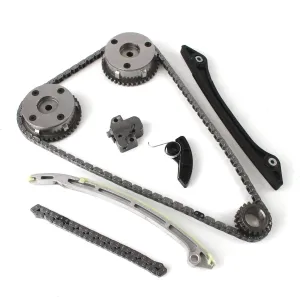 PANGOLIN CJ5E6C525AD CJ5E6C524AD Timing Chain Kit 2 VVT with Oil Pump Chain for Land Rover Range Rover Evoque Freelander 2.0L Repalcement Oil pump Timing Chain Kit