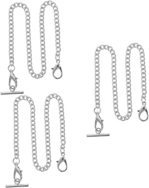 Pcs Long-lasting Pocket Watch Hanging Chain Style Electroplated for Fashion, 37X2.4CM, stainless steel, no gemstone