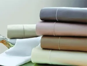 Peacock Alley Soprano Flat Sheet, King, Ivory
