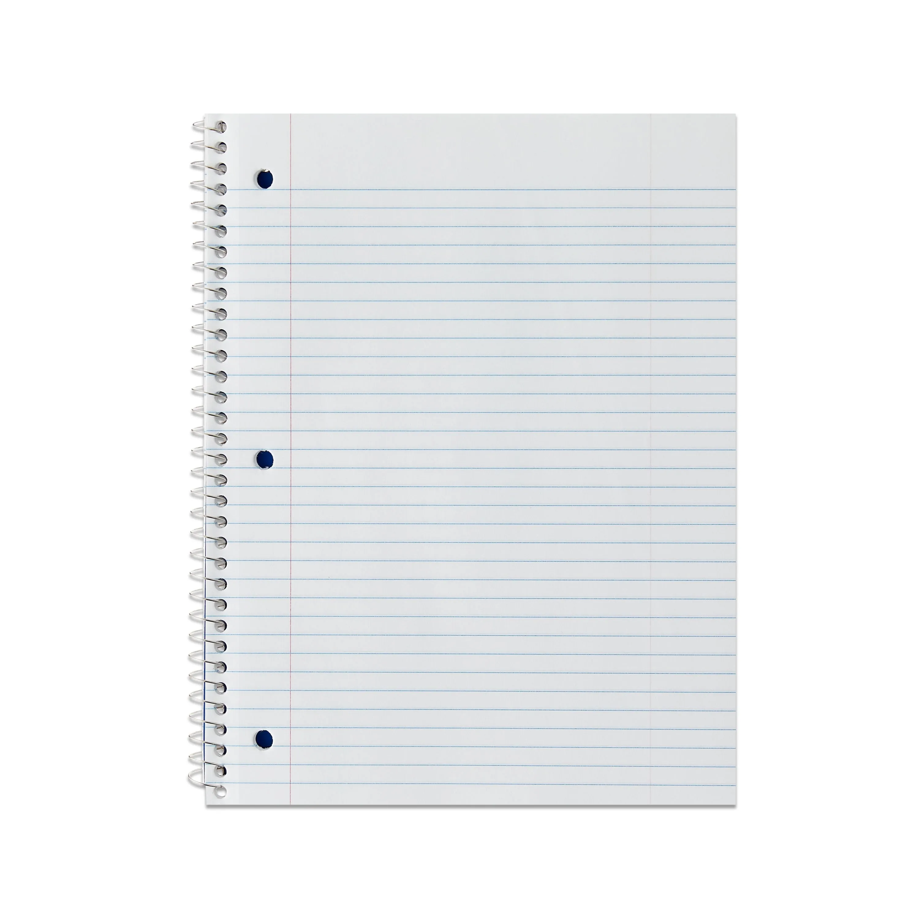 Pen   Gear 1-Subject Notebook, College Ruled, Blue, 70 Sheets