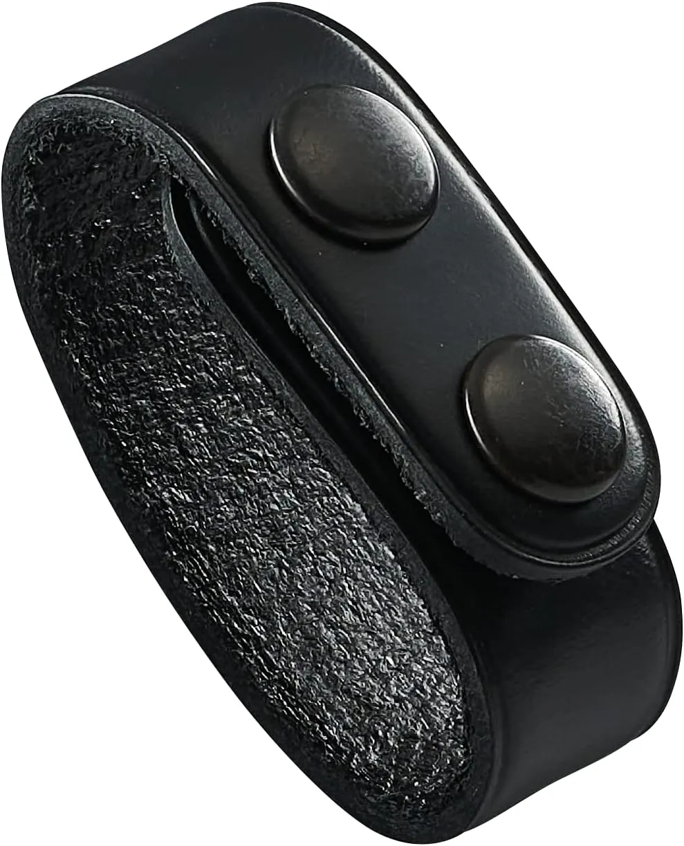 Perfect Fit Shield Wallets Duty Belt Keeper with Double Snap Closure (Pack of 4)