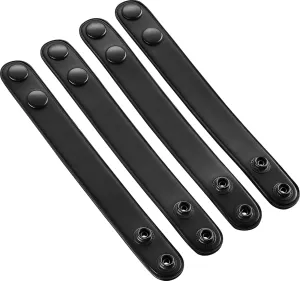 Perfect Fit Shield Wallets Duty Belt Keeper with Double Snap Closure (Pack of 4)