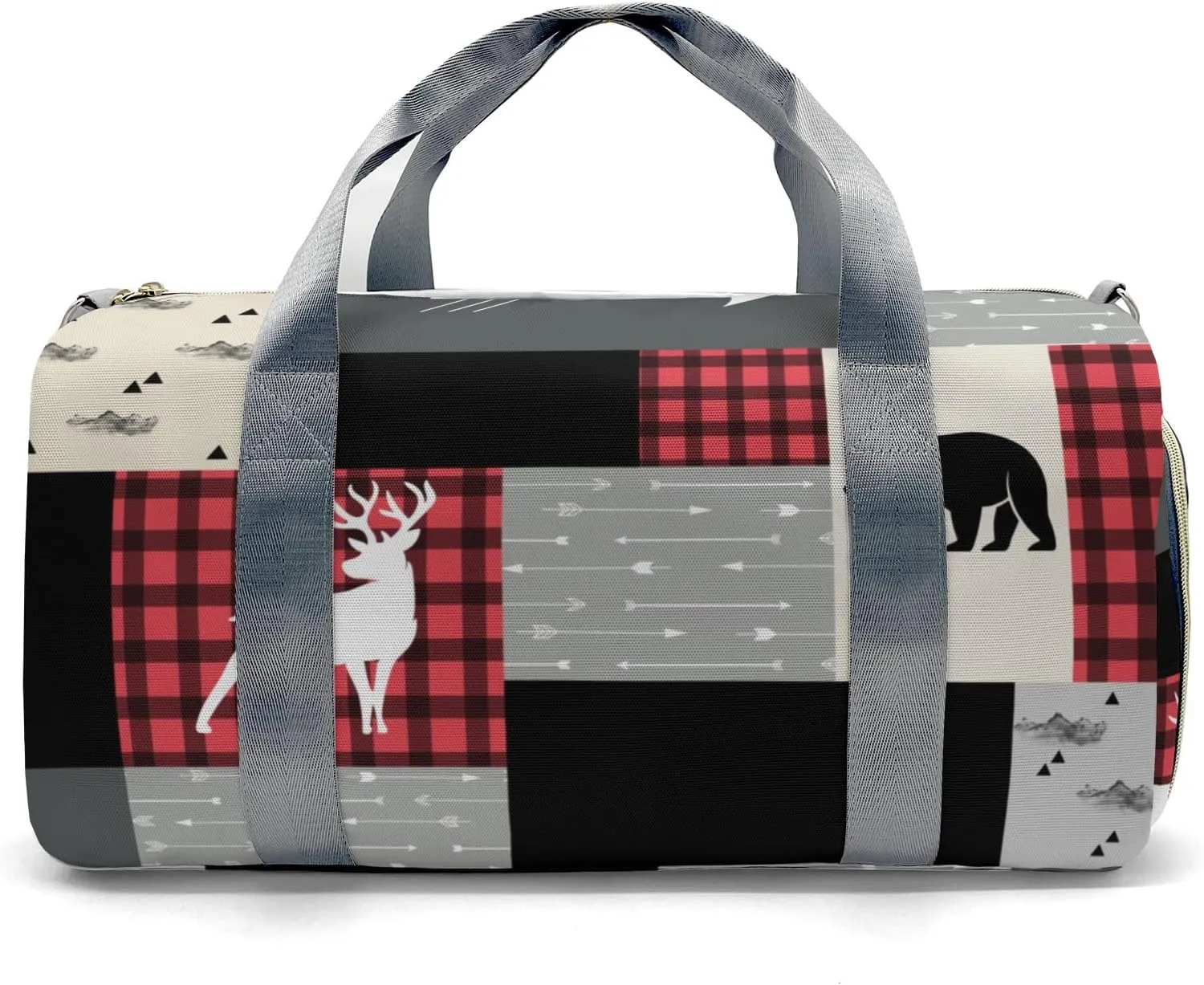 Personalized Animals Custom Multi-functional Travel Bag, Unisex Portable Duffel Bag, Short Distance Travel Assistant.