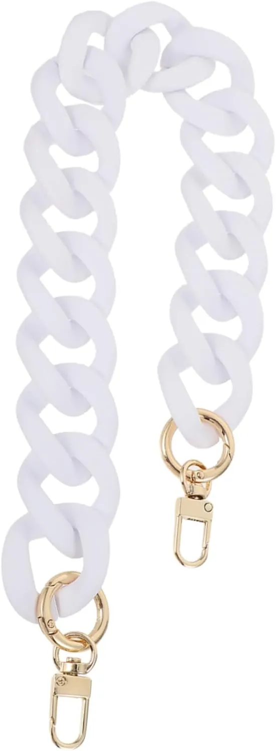PLAFOPE Contrast Acrylic Bag Chain Thick DIY Handbag Chain Stylish and Unique Purse Accessory