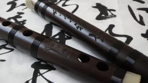 Professional Recovered Aged Rosewood Chinese Flute Dizi With USA- Based Warranty (Key of D)