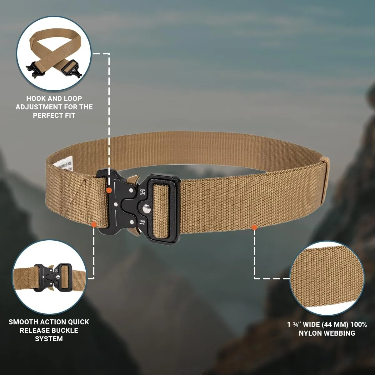 Propper Tactical Belt 1.75" Quick Release Buckle