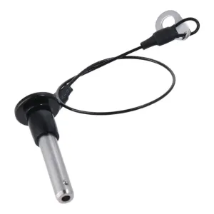 Quick Release Pins 2 Pcs Easy to Carry Stainless Steel Ball Locking Pins Diameter 6/8/10mm Multi Size Push-Button Locking Quick Release Pin(8x25mm)