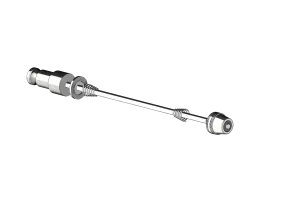 Quick-Release Skewer Hitch for a clamping width of 148–158 mm, with integrated Click & Crooz® hitch