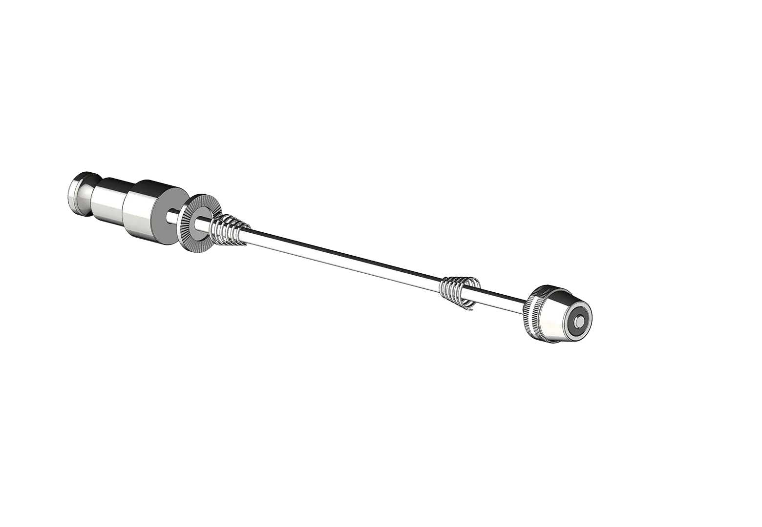 Quick-Release Skewer Hitch for a clamping width of 148–158 mm, with integrated Click & Crooz® hitch