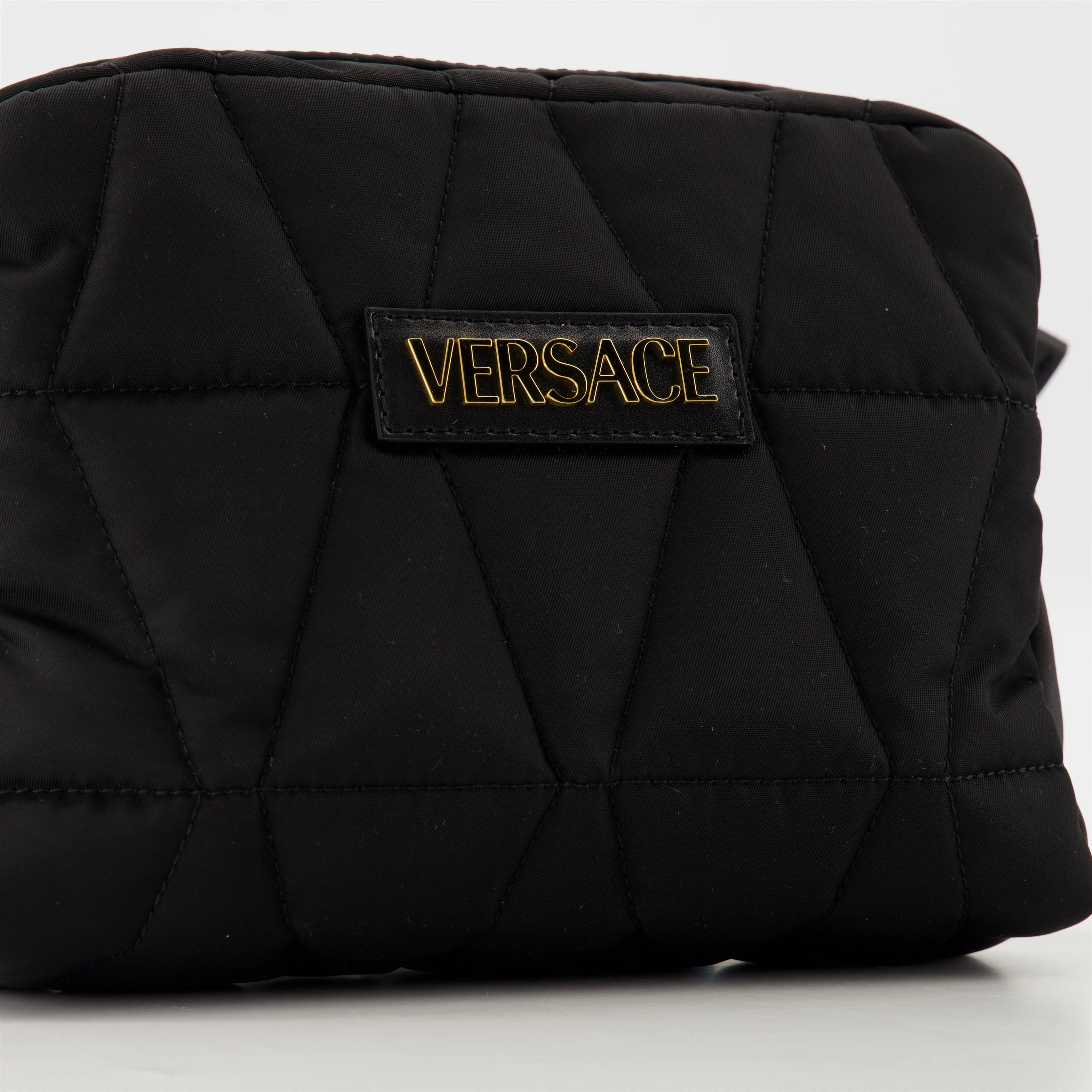 Quilted Nylon Waist Bag