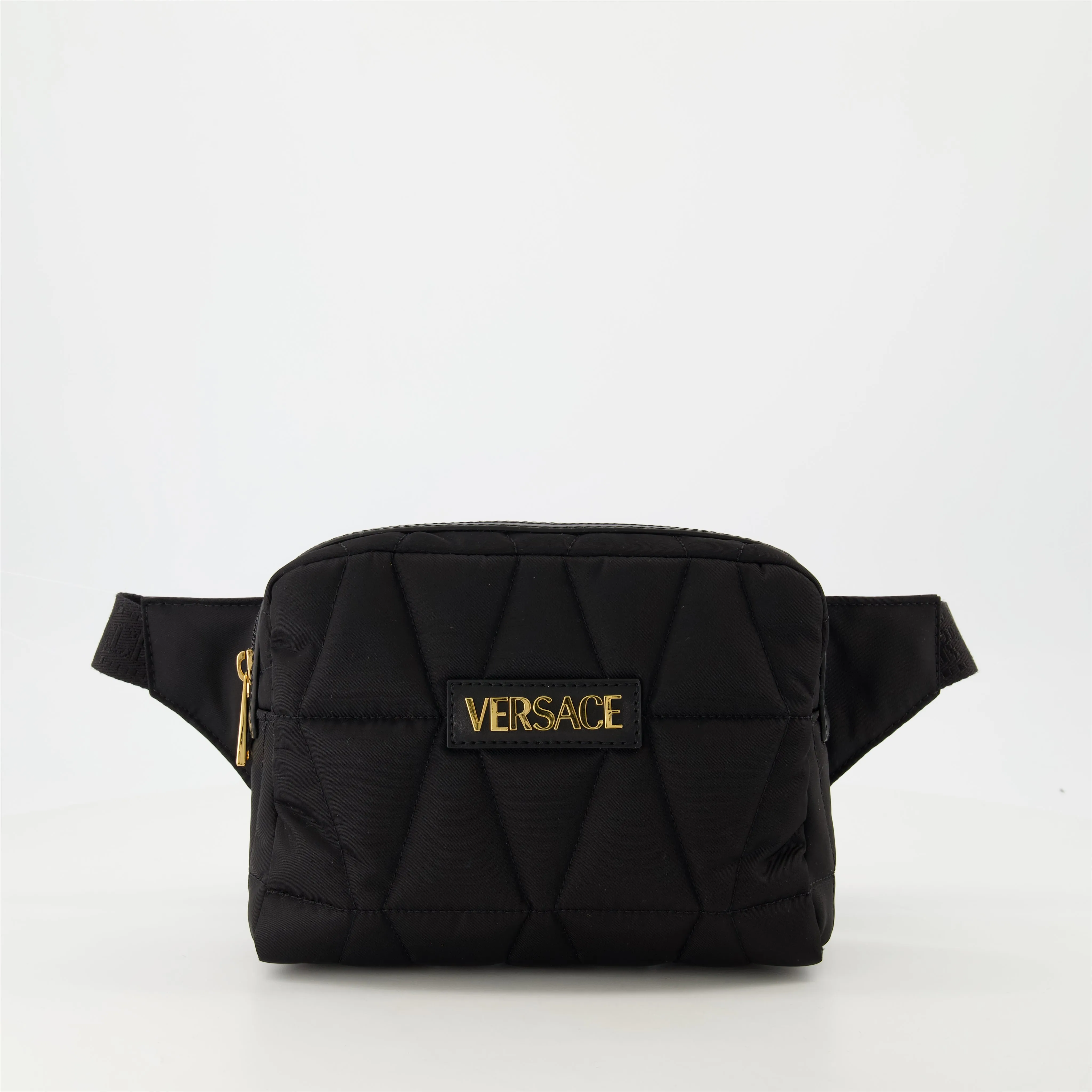 Quilted Nylon Waist Bag