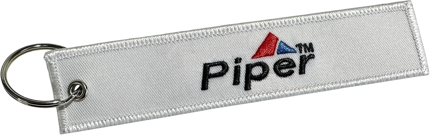 "Piper Embroidered Key Chain