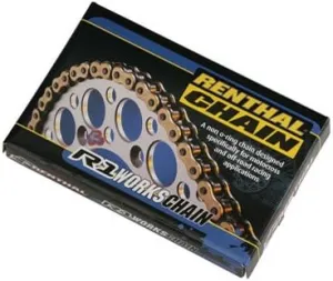 Renthal C127 R1 Works Off Road Non O-Ring Chain, 520 x 118 Links with Connecting Link