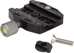 Replace Adapter with 70mm Arca-Swiss-Compatible Quick Release Clamp for Manfrotto rc2 Standard Tripod Ball Head Clamp Replacement Converter