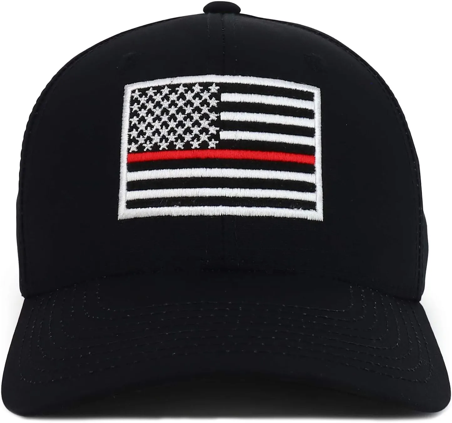 Ripstop Tear and Rip Resistant American Flag Embroidered Baseball Cap