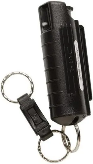 Sabre Red USA .54 oz Hard Case Pepper Spray - Multiple Colors Avail (Black, One Spray)