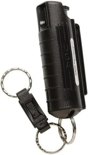 Sabre Red USA .54 oz Hard Case Pepper Spray - Multiple Colors Avail (Black, One Spray)