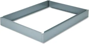 Safco Products 4999GRR Flat File Closed Base for 5-Drawer 4998GRR Flat File, Sold Separately, Gray