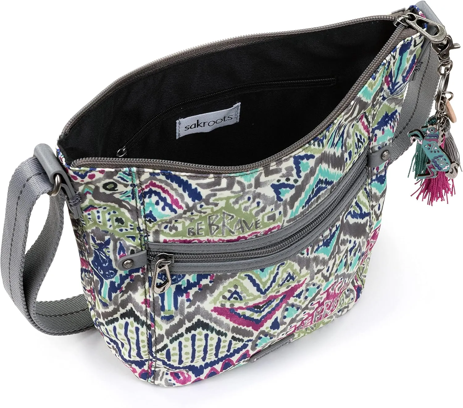 Sakroots Sequoia Eco-Twill Small Hobo