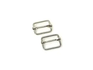 Sallie Tomato Slider Buckle 1"  Nickel
