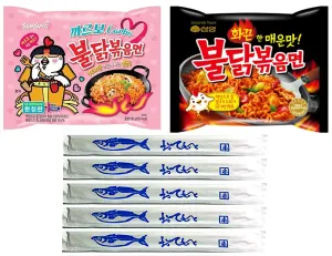 Samyang Spicy Chicken Ramen, BULDAK Noodle (BULDAK-CARBO)